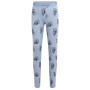 Indispensabili funcționali copii Icebreaker Kids M 200 Oasis Leggings Bear Tour AOP albastru deschis Zinc Blue/Aop