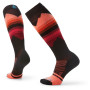 Șosete de schi Smartwool W Ski Targeted Cushion Pattern OTC negru/portocaliu
