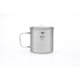 Cană Keith Titanium Single-Wall Titanium Mug 650 ml gri