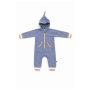 Salopetă copii DucKsday Polar Fleece Twin/Blue albastru Blue/Sand