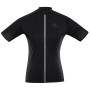 Tricou de ciclism femei Alpine Pro Sagena 2 negru BLACK