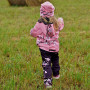 Pantaloni softshell copii WAMU Purple