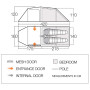 Cort turistic Vango Omega 250