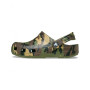 Papuci copii Crocs Classic Camouflage Clog Army Green/Multi