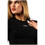 Top femei Nebbia Seamless Long Sleeve Crop Top Power