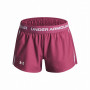 Pantaloni scurți copii Under Armour G Tech Play Up Short-RED violet închis/roz Red