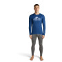 Tricou funcțional bărbați Icebreaker Men Mer 200 Oasis LS Crewe Rising Light