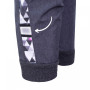 Pantaloni softshell copii Unuo žíhané