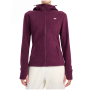 Hanorac femei 4F Fleece F478 vișiniu Burgundy