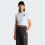 Tricou femei The North Face Essential Cropped Slim Short Sleeve Tee