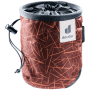 Săculeț pentru magneziu Deuter Gravity Chalk Bag I roșu graphite mountain-redwood