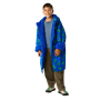 Geacă impermeabilă pentru copii Regatta Junior Changing Robe Olymp Blue Dino