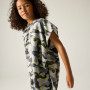 Poncho copii Regatta Kids Towel Robe DrkStrmCamo