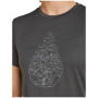 Tricou femei Icebreaker Women Merino 150 Tech Lite SS Tee Hike Path