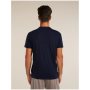 Tricou funcțional bărbați Icebreaker Merino Blend Core SS Tee Canoe Companions