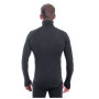 Tricou funcțional bărbați Sensor Merino Bold Roll Neck mân. lungă