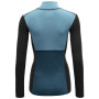 Tricou funcțional femei Devold Lauparen Merino 190 Zip Neck Wmn