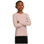 Tricou funcțional copii Icebreaker K 200 Oasis LS Crewe Pink Quartz