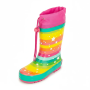 Cizme de cauciuc copii Pidilidi Rainbow