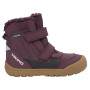 Încălțăminte de iarnă copii Viking Outdoor Footwear Spruce Barefoot Warm GTX 2V Wine vișiniu Wine