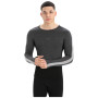 Tricou funcțional bărbați Icebreaker ZoneKnit™ 200 LS Crewe