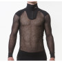 Pulover pe gât Brynje of Norway Wool Thermo Zip-polo w/inlay