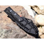 Cuțit Acta Non Verba P200 Mk.II Stonewash, plain edge, kydex sheath