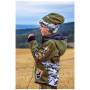Geacă softshell copii WAMU Khaki