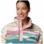 Hanorac femei Columbia Helvetia™ II Printed Cropped Half Snap