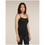 Maiou femei Icebreaker Merino 175 Everyday Cami negru BLACK