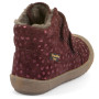 Încălțăminte de iarnă copii Frodo Ollie Wool Tex Bordeaux