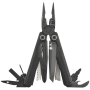Multitool Leatherman Wave Alpha + Bit Kit negru OBSIDIAN