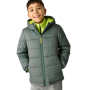 Geacă de iarnă copii Regatta Junior Hooded Marizion Dark Forrest Green khaki Dark Forrest (Wild Lime)