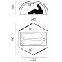 Cort FjĂ¤llrĂ¤ven Keb Dome 2