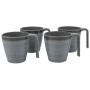 Set căni Bo-Camp Mug Halo M 4pcs