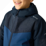 Geacă de iarnă copii Regatta Illuma Reflective Jacket Navy/Aviator Blue