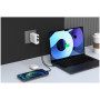 Adaptor Swissten GaN 2X USB-C 100W + 1X USB-C 20W + 1X USB-A 30W