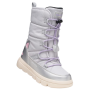Încălțăminte de iarnă copii Geox J Willaboom Girl B A argintiu SILVER/MULTICOLOR