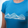Tricou funcțional femei Sensor Merino Active PT Mountains