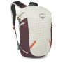 Rucsac Osprey Transporter Zinch alb/roșu mystery white/moody burgundy