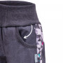Pantaloni softshell copii Unuo žíhané
