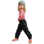 Pantaloni softshell copii Reima Oikotie Black