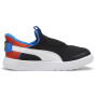 Încălțăminte copii Puma Courtflex v3 SLIPTECH PS Black negru/albastru PUMA Black-PUMA White-Redmazing