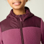 Hanorac copii Regatta Myla Hybrid Jacket Fig/Violet