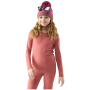 Tricou funcțional copii Smartwool Kids' Classic Merino Blend Base Layer Cr