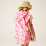 Poncho copii Regatta Kids Towel Robe PinkHazPetal