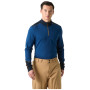 Tricou funcțional bărbați Helly Hansen Lifa Merino Midweight 1/2 Zip