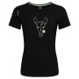 Tricou femei Chillaz Valencia Happy Alpaca negru Black