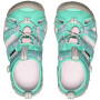 Sandale copii Keen Seacamp II Cnx Children Bright Aqua/Giggle Pink