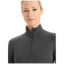 Hanorac funcțional de damă Icebreaker ZoneKnit™ 260 LS Half Zip